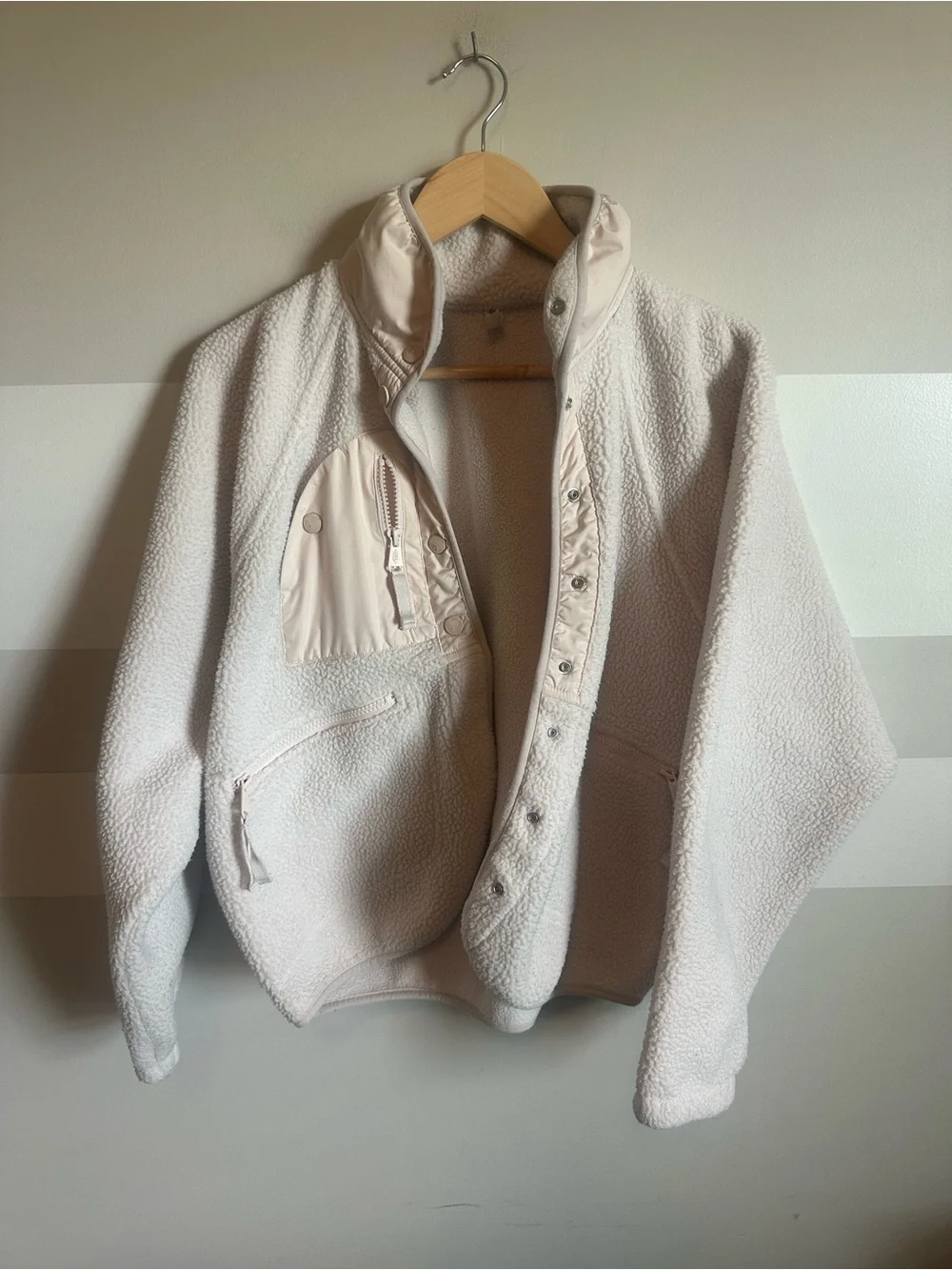 Free People Hit The Slopes Fleece Jacket